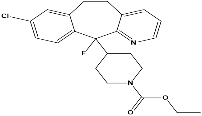 Loratadine EP Impurity F / 11-Fluoro Dihydroloratadine